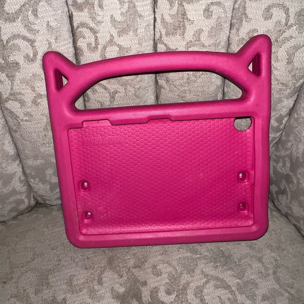 Cracked Kindle with Case